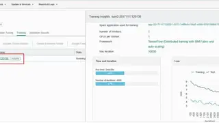 IBM Spectrum Conductor Deep Learning Impact (DLI) screenshot