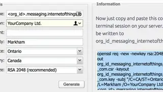 IBM SSL Certificates screenshot