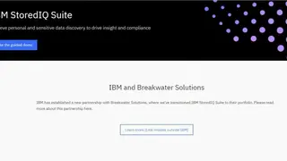 IBM StoredIQ Suite screenshot
