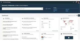 IBM X-Force Exchange screenshot