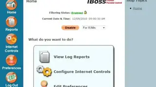 Iboss screenshot