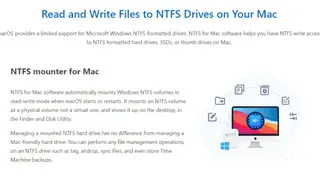 iBoysoft NTFS for Mac screenshot