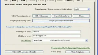 iCal4OL screenshot