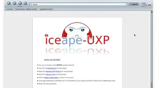 Iceape-UXP screenshot