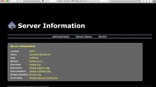 Icecast screenshot