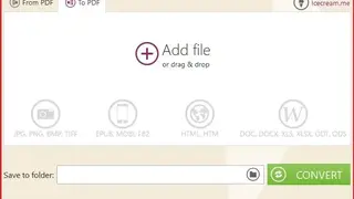 Icecream PDF Converter screenshot
