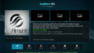 IceFilms screenshot