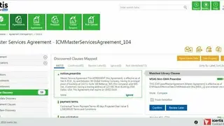 Icertis screenshot