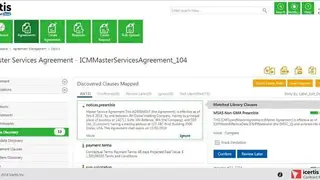 Icertis screenshot
