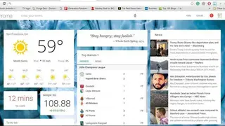 iChrome New Tab screenshot