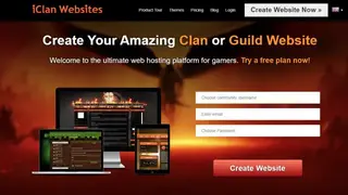 iClan Websites screenshot
