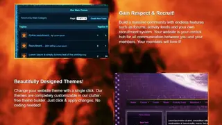 iClan Websites screenshot