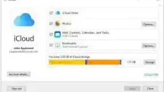 iCloud screenshot