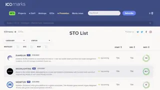 ICOmarks screenshot