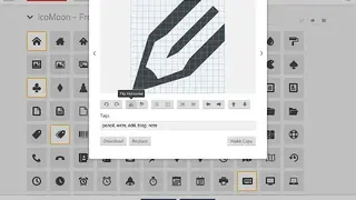 IcoMoon screenshot