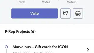 ICON (ICX) screenshot