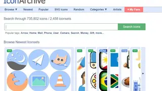 IconArchive screenshot