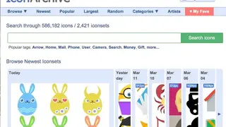 IconArchive screenshot