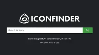 Iconfinder screenshot