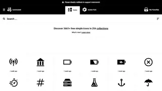 Iconmonstr screenshot