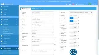 iConnect POS screenshot