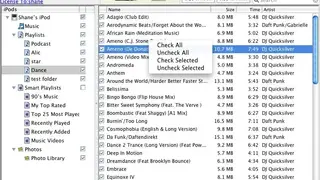 iCopyBot iPod to Computer Transfer screenshot