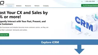 iCRM screenshot