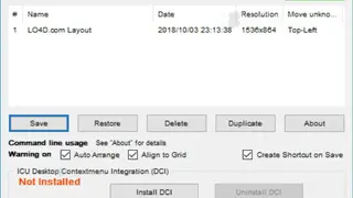 ICU – Icon Configuration Utility screenshot