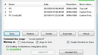 ICU – Icon Configuration Utility screenshot