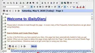 iDailyDiary screenshot