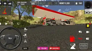 IDBS Simulator Bus Lintas Sumatera screenshot