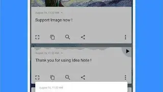 Idea Note screenshot