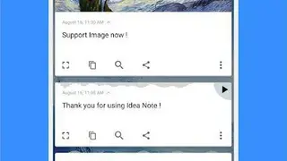 Idea Note screenshot