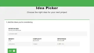 Idea Picker screenshot