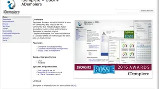 iDempiere screenshot