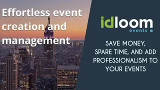Idloom-events screenshot