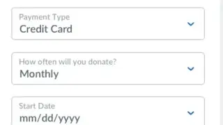 iDonate screenshot