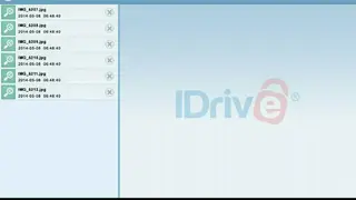 IDrive screenshot