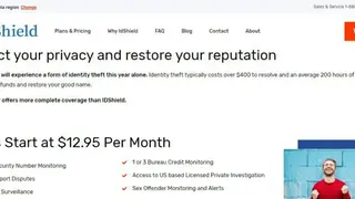 IDShield screenshot