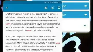 IELTS , TOEFL Essay screenshot