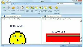 IETester screenshot