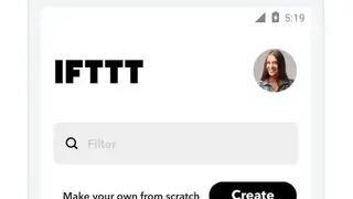 IFTTT screenshot