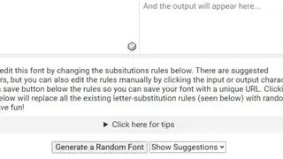 IG Font screenshot