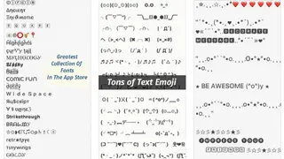 IG Font screenshot