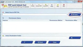 Ignissta PDF Lock Unlock screenshot