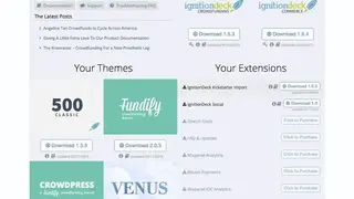 Ignitiondeck screenshot