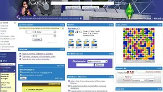 iGoogle screenshot