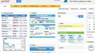 iGoogle Portal screenshot