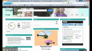 iGoogle Portal screenshot