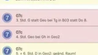 IKS Vertretungsplan screenshot